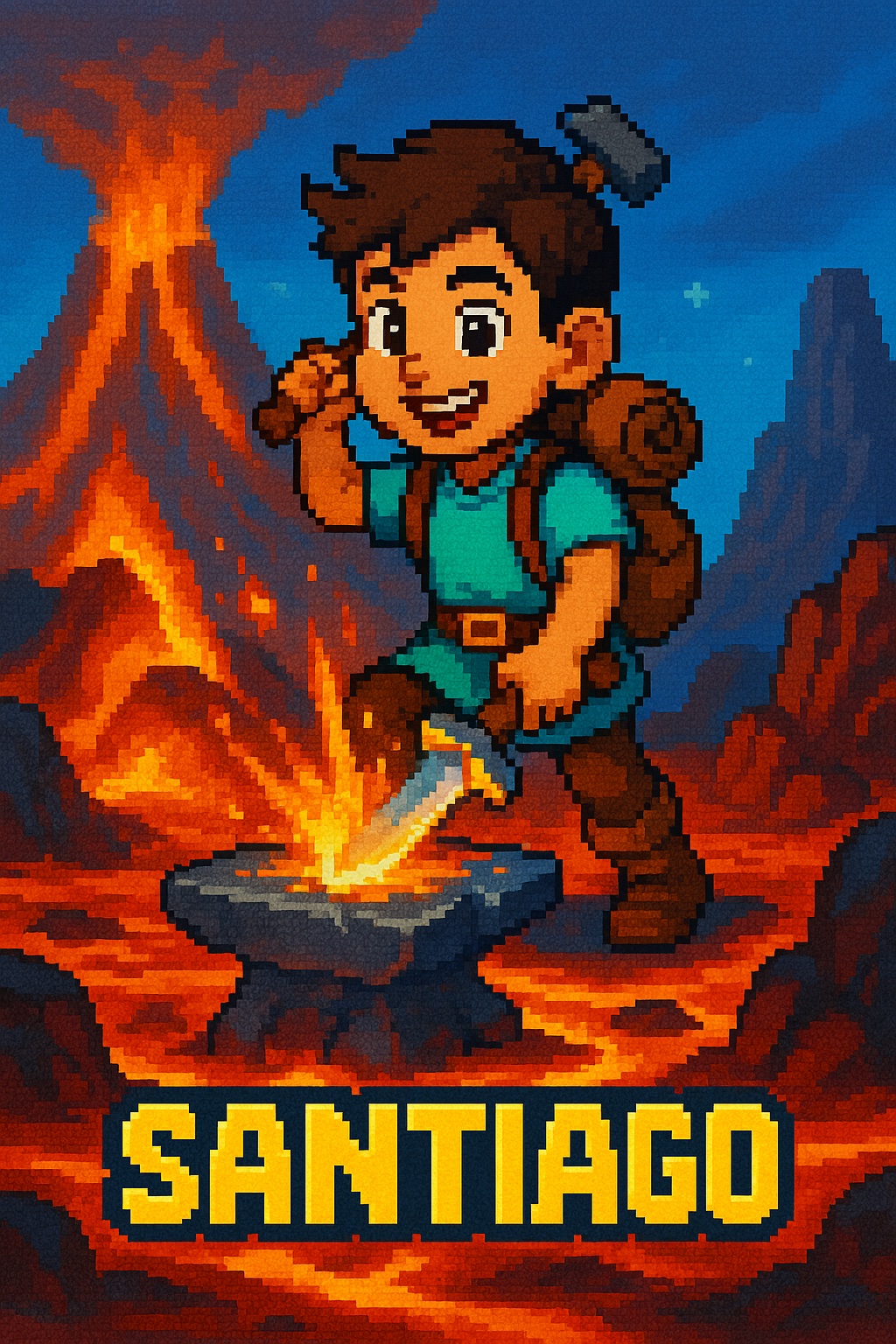 Santiago & the Blade of Emberforge